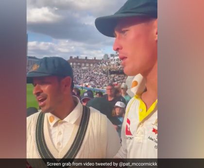 "What Did You Say?": Usman Khawaja, Marnus Labuschagne Confront England Supporter. Watch | Cricket News