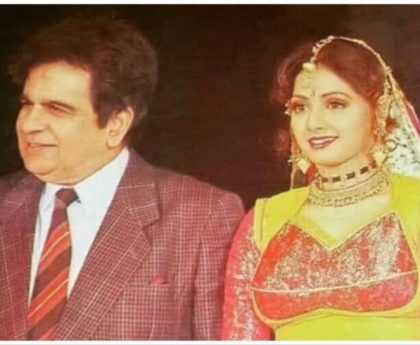 Bollywood News: Saira Banu Shares A Lovely Picture Of Dilip Kumar With Ever-Graceful Sridevi, Check It Out