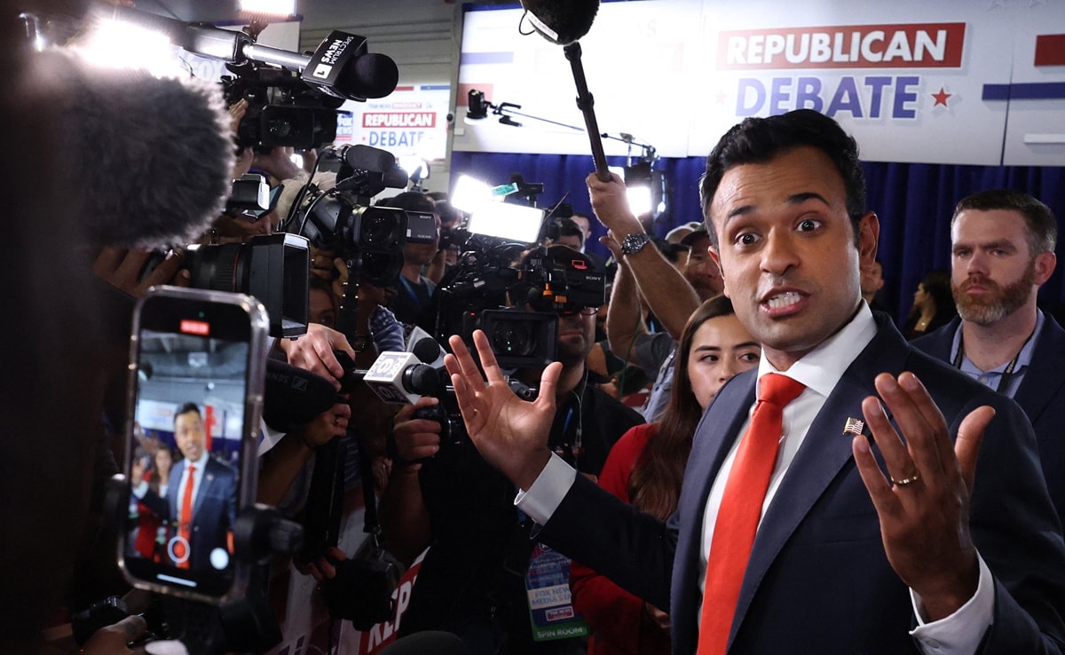 How Indian-American Vivek Ramaswamy Stole Limelight At Republican Debate