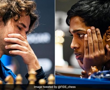 "Mentality Monster": R Praggnanandhaa Gets Viral-worthy Tag From Magnus Carlsen After Terrific Chess World Cup Final | Chess News