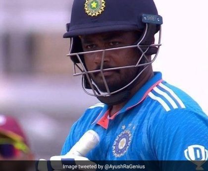 "Thank You Sanju Samson": Fans Mercilessly Troll Wicketkeeper For Flop Show vs WI | Cricket News