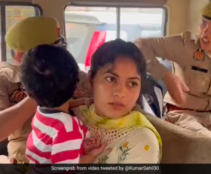 "Want To Stay With Husband": Bangladeshi Woman Lands In Noida With Child