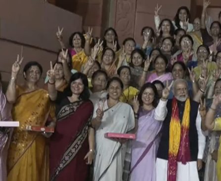 After Women's Bill Passes Through Rajya Sabha, A Vote of Thanks For PM