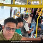 Anil Kumble Takes Bus Ride Back Home Amid Transporters