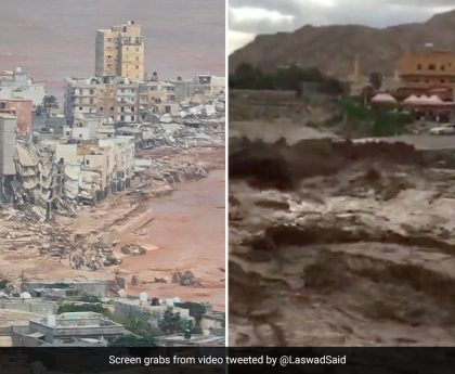Collapsed Buildings, Drowned Cars:  Videos Show Scale Of Destruction After Floods In Libya