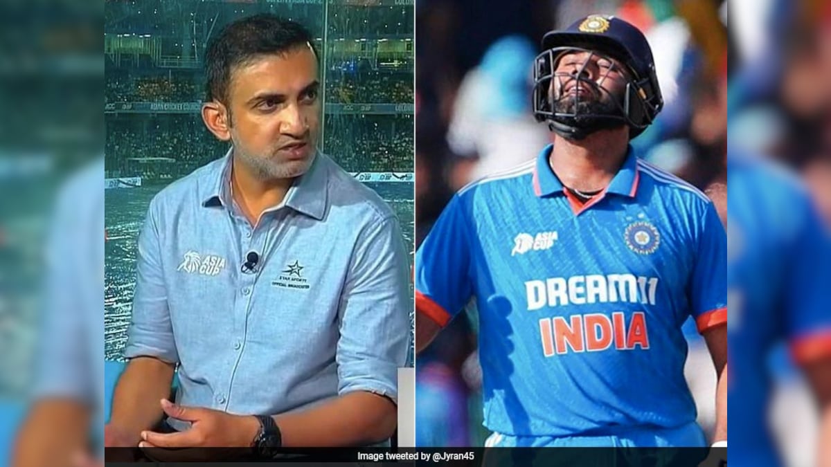 "He Is Rohit Sharma Because Of...": Gautam Gambhir Drops Epic 'MS Dhoni Statement' | Cricket News