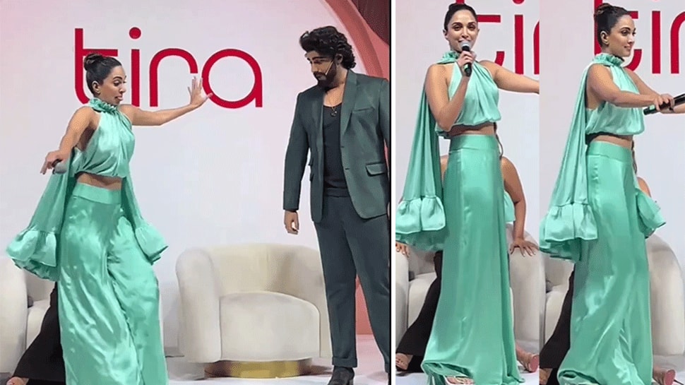 Kiara Advani Trips In High Heels, Almost Falls On Kareena Kapoor, Arjun Kapoor Extends Hand Of Help - Watch Viral Video