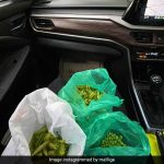 "New Benchmark In Productivity": Bengaluru Woman Peels Veggies While Stuck In Traffic