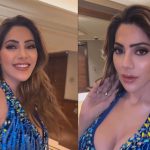 Nikki Tamboli Flaunts Her Curves In Bold Backless Jumpsuit, Watch Hot Video