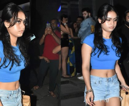 Nysa Devga Seen In Serious Mood, No-Glam Look After Late Night Party