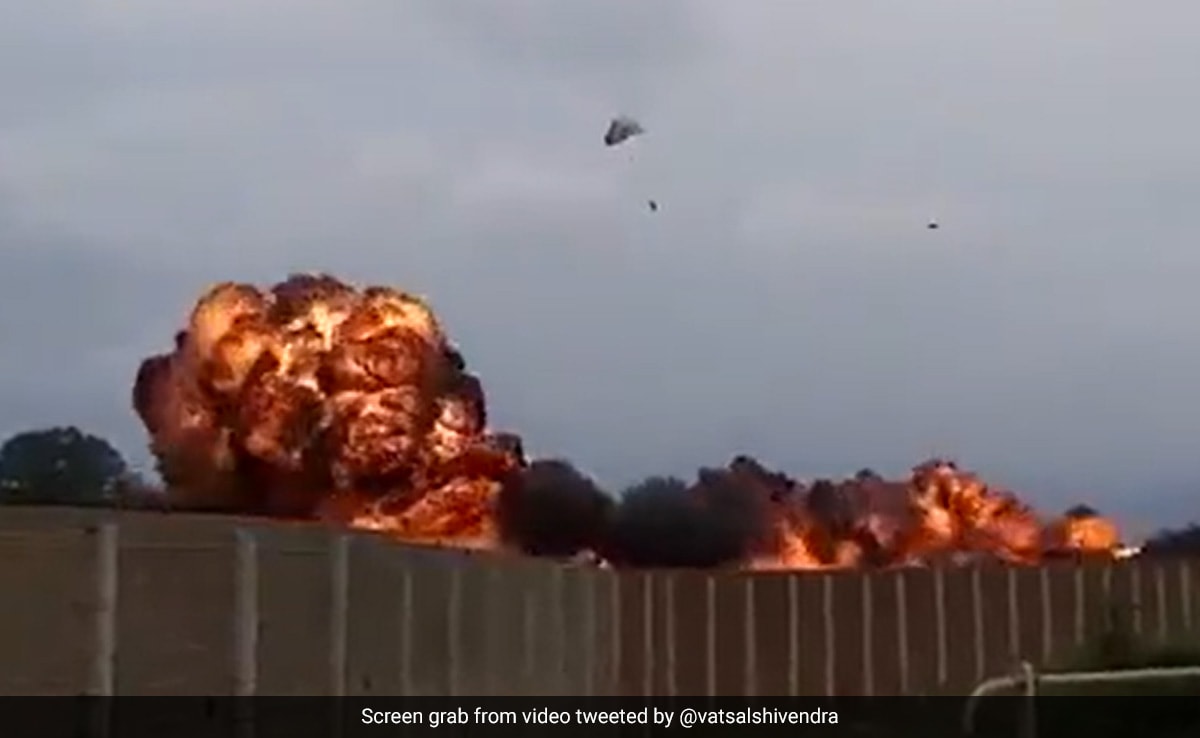 Video: Military Jet Crashes In Italy, Hits Car. A Five-Year-Old Is Dead