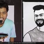 Watch: Artist Makes Virat Kohli