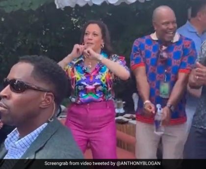 Watch: Kamala Harris Dances To Hip-Hop At White House Party, Internet Reacts