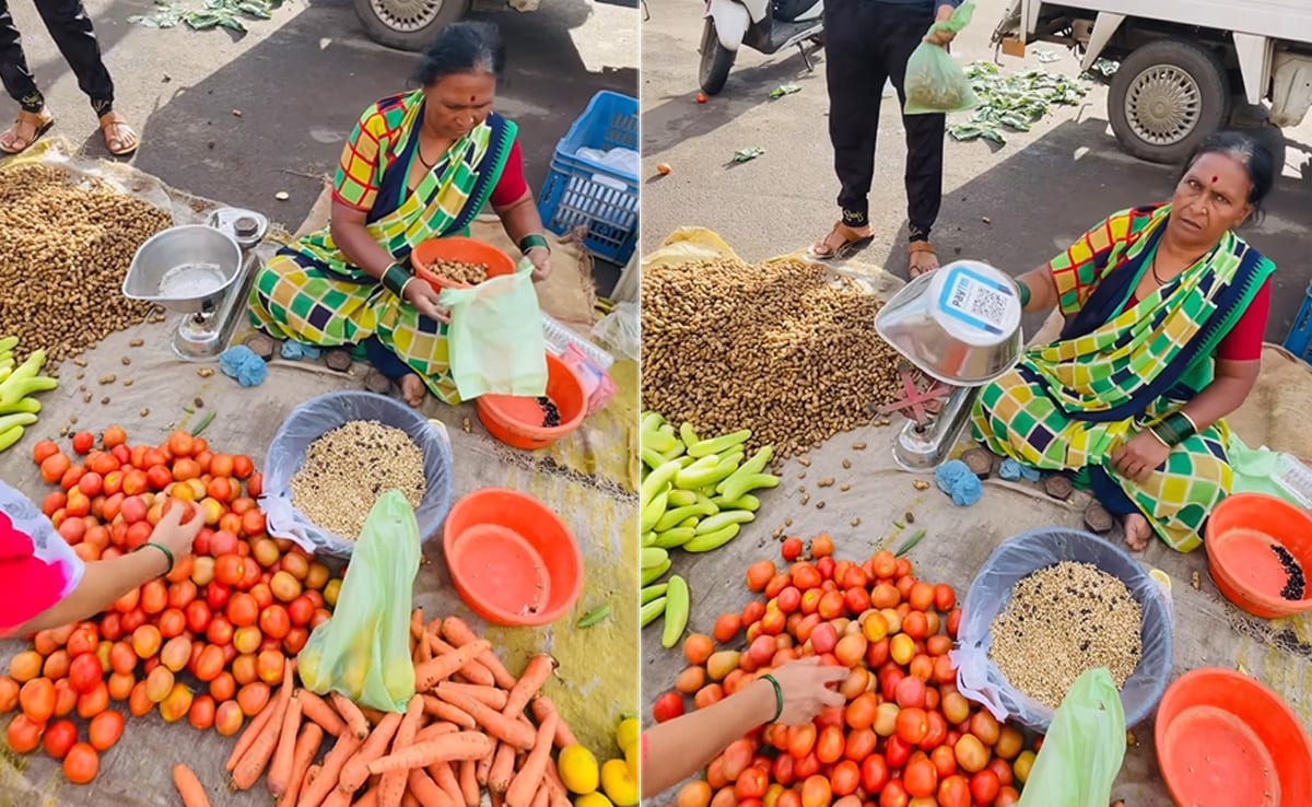 Watch: Vegetable-Selling Lady