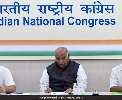 With Eye On 5 States, Congress Top Panel To Meet In Hyderabad Today