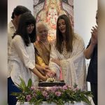 Aishwarya Rai Bachchan Cut The Birthday Cake With Daughter Aaradhya And Mother Brindya Rai By Her Side