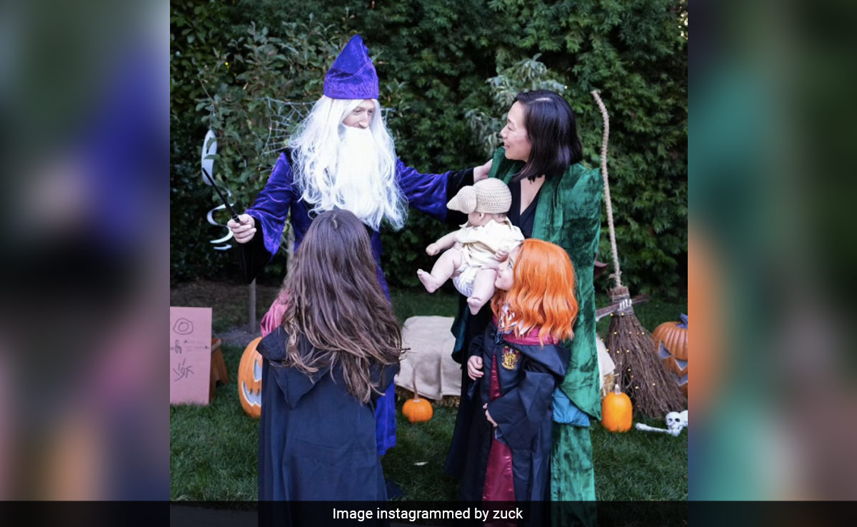 Mark Zuckerberg And His Family Dress Up As Harry Potter Characters To Celebrate Halloween