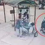 On Camera, Woman Kidnapped From Petrol Pump On Motorcycle In Gwalior