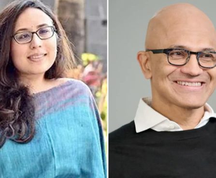 "Saw Wartime Leadership": Radhika Gupta, Former Microsoft Intern, Praises Satya Nadella