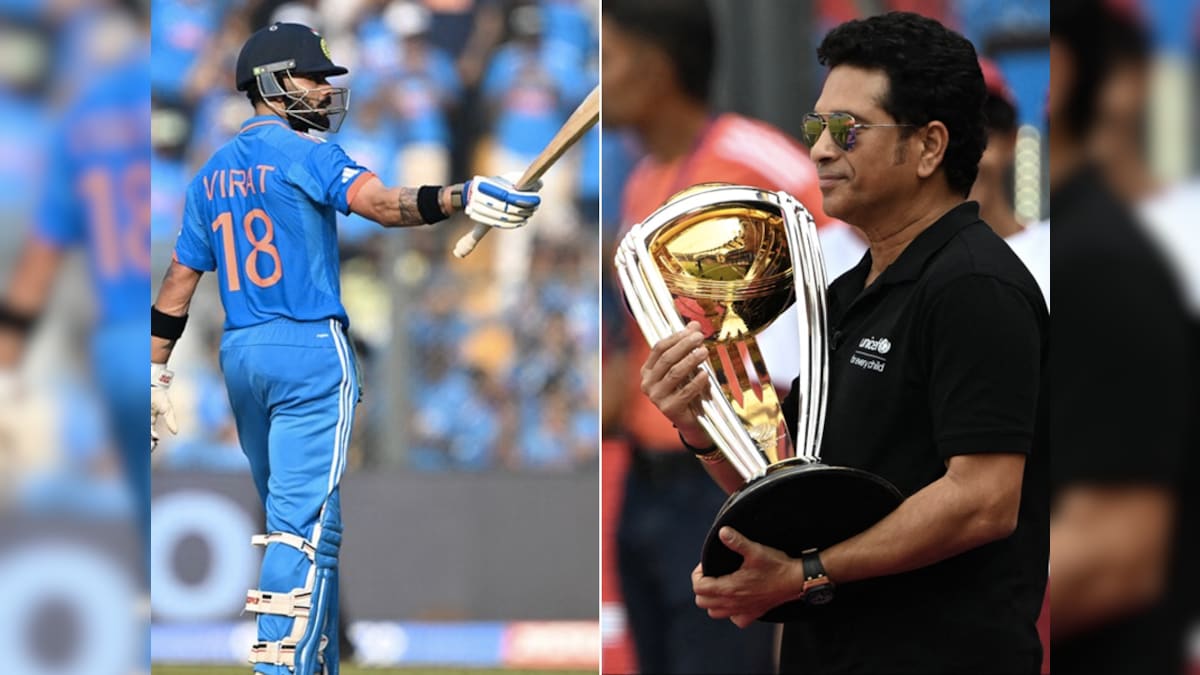Virat Kohli Breaks Sachin Tendulkar's World Record, Slams 50th ODI Ton To Make History In India vs New Zealand Cricket World Cup 2023 Semifinal | Cricket News