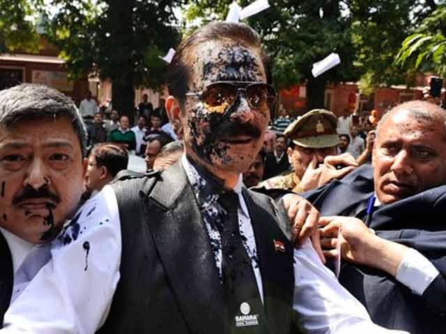 When Sahara's Subrata Roy Came To Supreme Court After Ink Attack